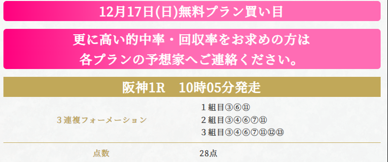 ハーレム競馬｜当たる競馬情報会社